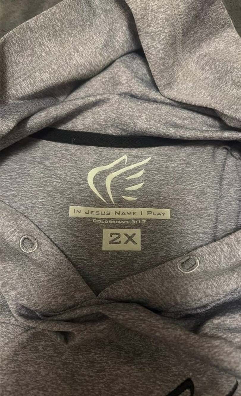 Active Faith Gray Hoodie - 2X